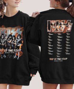 Kiss Shirt, End Of The Road World Tour 50 Years Thank You For Memories Shirt, Kiss Band Shirt