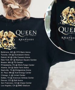 Queen Adam Lambert The Rhapsody Tour 2023 Shirt, Queen Rock band Tour 2023 Shirt, Queen Band Shirt, Adam Lambert Tour 2023 Shirt