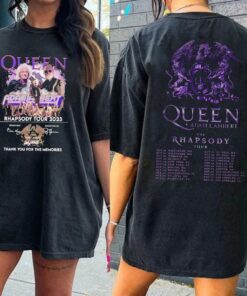 Queen Adam Lambert The Rhapsody Tour 2023 Shirt, Queen Rock band Tour 2023, Adam Lambert Tour 2023 Shirt, Adam Lambert Merch