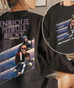 Enrique Iglesias X Pitbull X Ricky Martin The Trilogy Tour 2023 Shirt, The Trilogy 2023 Concert Shirt, Enrique Iglesias Pitbull Ricky