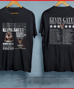 Vintage Kevin Gates Only The Generals Tour 2023 T-Shirt, Kevin Gates Graphic Sweatshirt