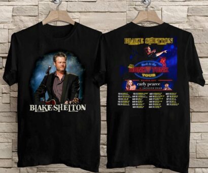 Blake Shelton Back To The Honky Tonk Tour 2023 Shirt, Blake Shelton Tour 2023 Merch Shirt, Blake Shelton Shirt, 2023 Tour Music Shirt