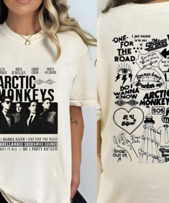 Arctic Monkeys Band North American Tour 2023 Shirt, Arctic Music Lyrics Shirt, Music Concert Tee, Arctic Monkey Merch