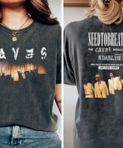 Needtobreathe The Caves World Tour 2023 Shirt, Needtobreathe Shirt, Josh Lovelace, Randall Harris, Tyler Burkum Shirt, Caves World Tour