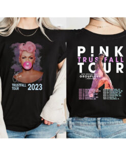 P!nk Summer Carnival 2023, Trustfall Album Tee, Pink Singer Tour, Music Festival Shirt, Concert Apparel, Tour Shirt, Pink Music Clothing