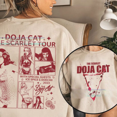 Doja Cat The Scarlet Shirt, Doja Cat Scarlet Shirt, Doja Cat Concert Shirt