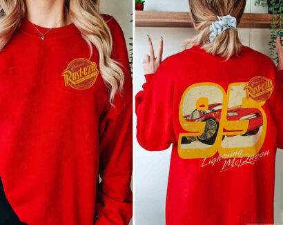 Vintage Lightning Mcqueen Shirt, Rust-Eze Shirts, Lighting McQueen 95 Shirt, Cars Movie Shirt, Mcqueen Sweatshirt, Cars Sweatshirt