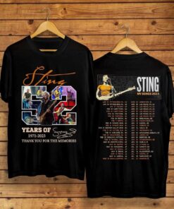 Sting My Songs 2023 World Tour Shirt, Sting My Songs Tour 2023 Shirt, Sting Shirt, Sting Concert Tour 2023 Shirt