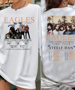 The Long Goodbye Tour 2023 Shirt, The Band Music Tour 2023 Shirt, Rock Tour Shirt, Hotel California Shirt, Rock Band Fan Shirt