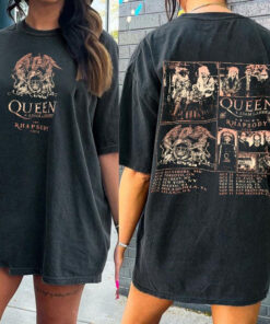 Queen Adam Lambert The Rhapsody Tour 2023 Music Shirt, Retro 90s Y2K Sweatshirt, Concert Tickets