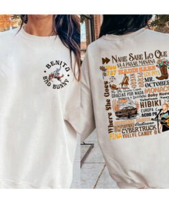 Bad Bunny New Album Shirt, Nadie Sabe Lo Que Va A Pasar Mnana Shirt, Bad Bunny Merch tee