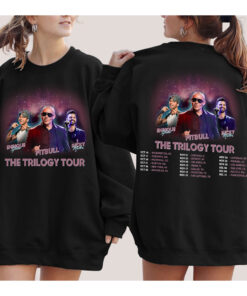 Enrique Iglesias X Pitbull Ricky Martin The Trilogy Tour Shirt, The Trilogy 2023 Concert Shirt