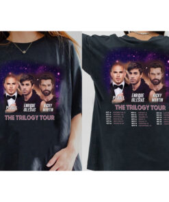 Enrique Iglesias X Pitbull Ricky Martin The Trilogy Tour Shirt, Trilogy Tour 2023 Shirt