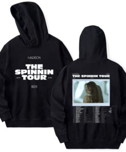 Madison Beer The Spinnin Tour Hoodie, Madison Beer concert Tees, The Spinnin Tour Merch Hoodie, Madison Beer Lovers Merch