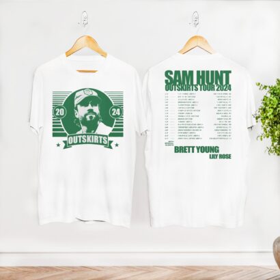 Sam Hunt Concert Merch, Sam Hunt 2024 Outskirts Tour T-Shirt, Sam Hunt Graphic Shirt, Sam Hunt Country Music Shirt, Sam Hunt Fan Gift Shirt