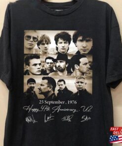 U2 Happy 47Th Anniversary Band Concert Tshirt, U2 tshirt, U2 Ultraviolet Sphere 2023,U2 UV logo,U2 Live at Sphere Tees