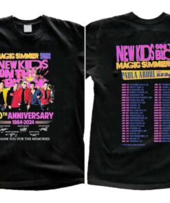 New Kids on the Block The Magic Summer Tour 2024 Shirt, New Kids on the Block Band Fan Shirt, New Kids on the Block Shirt, NKOTB 2024 Shirt