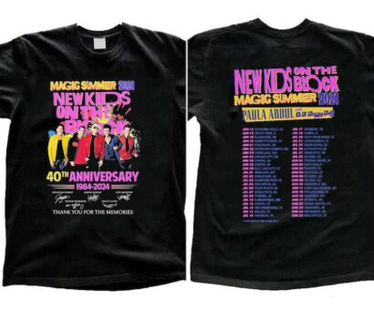 New Kids on the Block The Magic Summer Tour 2024 Shirt, New Kids on the Block Band Fan Shirt, New Kids on the Block Shirt, NKOTB 2024 Shirt