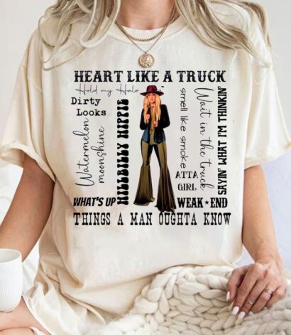 Lainey Wilson Album T-shirt, Lainey Wilson Shirt