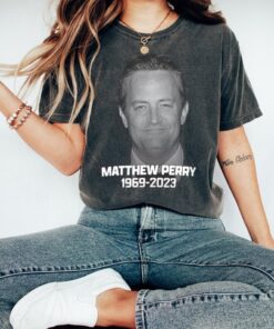 Rest In Peace Friends Chandler Bing Tshirt, RIP Matthew Perry Shirt, Memory of Mathew Perry Outfit, Chandler Grief Shirt,Friends Matthew Tee