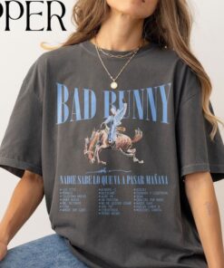 Bad Bunny Shirt, Bad Bunny merch, Vintage Nadie Sabe Lo Que Va A Pasar Mañana Tshirt