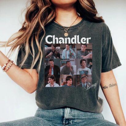 Retro Chandler Bing Shirt -Chandler Bing T-shirt,Chandler Bing Tshirt,Vintage Chandler Bing Tee,Matthew Perry Shirt,Retro Friends Shirt