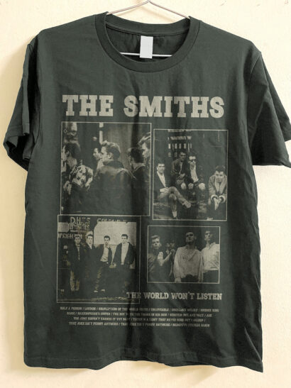 The Smiths T-shirt, The Smiths Sweatshirt, The World Won't Listen Album Shirt