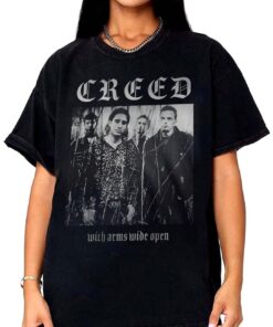 Creed Metal T-Shirt, Creed Band Tour Shirt, Creed Band Tee, Creed Band TankTop, Creed Band tour 2024 T-Shirt