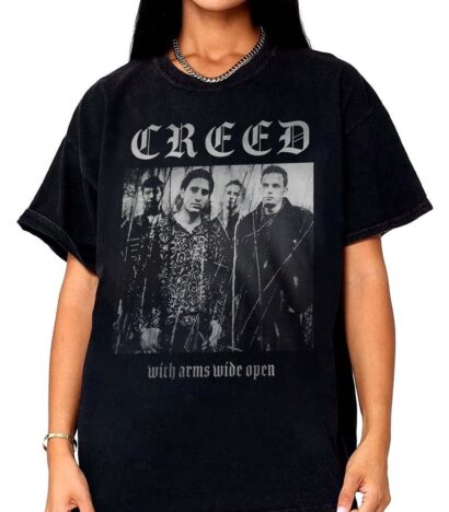 Creed Metal T-Shirt, Creed Band Tour Shirt, Creed Band Tee, Creed Band TankTop, Creed Band tour 2024 T-Shirt