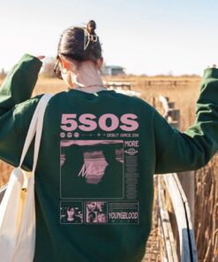 5 Seconds Of Summer Lyrics Sweatshirt, 5SOS Shirt, Vintage The Show 2023 tshirt, 5 Seconds Of Summer Sweatshirt