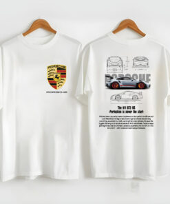 Porsche 911 GT3 RS Aesthetic Tshirt, Porsche 911 GT3 2 side Tshirt