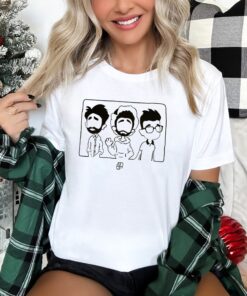 AJR Band T-Shirt, The Click Album Shirt, Ajr Brothers Band Shirt, AJR Members Chibi Shirt, Ajr The Click Galaxy AJR The Click Sweatshirt