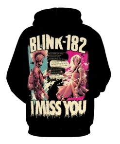 Blink 182 - I Miss You Unisex Plush Hoodie