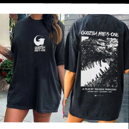 Godzilla t shirt, Vintage Godzilla Minus One Opening Night T-shirt, Godzilla Movie Shirt, Takashi Yamazaki Godzilla Movie 2023 Shirt