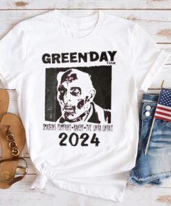 Green Day The Saviors 2024 Tour T-Shirt, Green Day Rock Band 90s Vintage Shirt, Green Day Band Concert Merch, Green Day Band Fan Gift Shirt