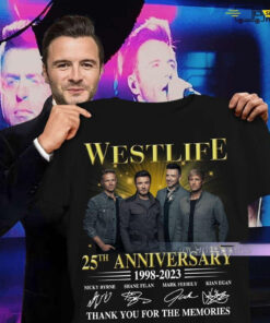 Westlife Shirt, Westlife 1998-2023 T-shirt, Westlife 25th Anniversary Shirt, Westlife Music Shirt, Westlife Merch