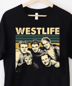 Westlife Vintage SShirt, Westlife Music Band Shirt, Westlife Concert 2024 Shirt