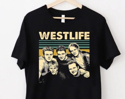 Westlife Vintage SShirt, Westlife Music Band Shirt, Westlife Concert 2024 Shirt