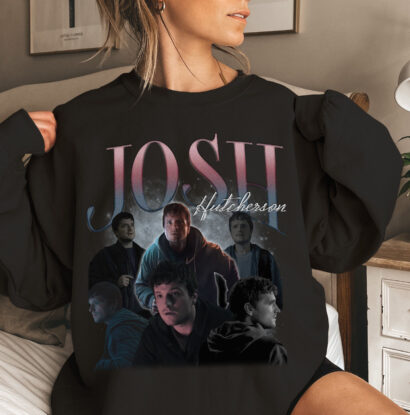 JOSH HUTCHERSON 90's Sweatshirt - Josh Hutcherson Bootleg Tees, Josh Hutcherson Fans Gifts, Josh Hutcherson Vintage Retro Shirt