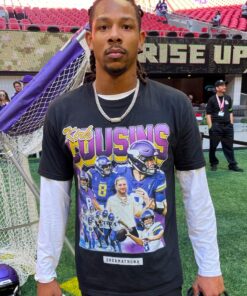 Kirk Cousins T-Shirt, Vikings Players Wear Kirk Cousins Shirt, Vikings Kirk Cousins Dreamathon Shirt, Josh Dobbs