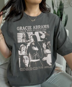 Gracie Abrams Shirt, Gracie Abrams This Is What It Feels Like Album Shirt