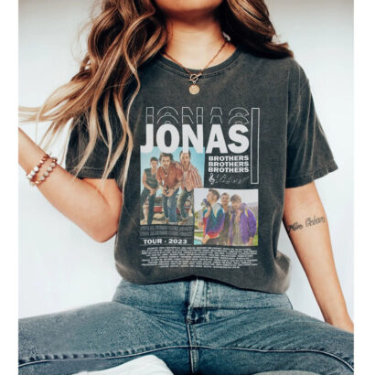 Jonas Brothers tour Shirt, Jonas Brothers 5 Albums 1 Night Shirt, Jonas Tour 2023 Shirt