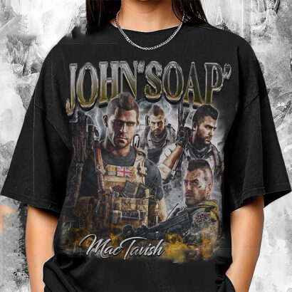 John Soap MacTavish Shirt, Soap Call Of Duty Shirt, Call of Duty: Modern Warfare 3 Shirt