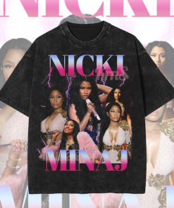 Nicki Minaj TShirt, Nicki Minaj Artist Rap T-Shirt, Red Ruby Shirt Barbie World Tee