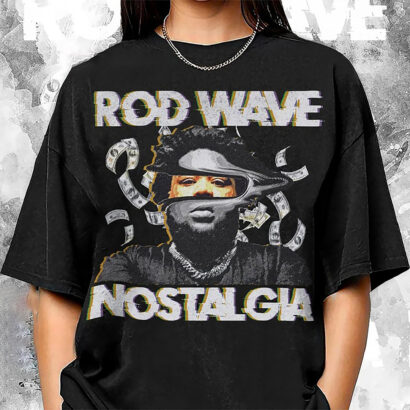 Rod Wave Nostalgia Rap Music Shirt, Rod Wave Nostalgia tour 2023 tshirt, Rod Wave merch