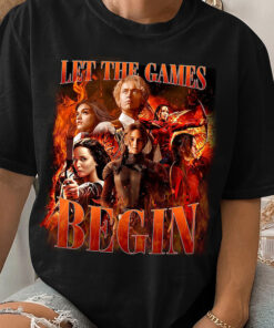 The Hunger Games shirt, The Hunger Games Let The Games Begin shirt, movie games shirt