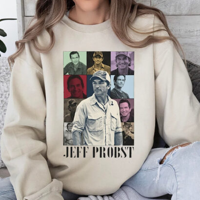 Jeff Probst Shirt, Jeff Probst Presenter Homage Shirt, Television Presenter shirt