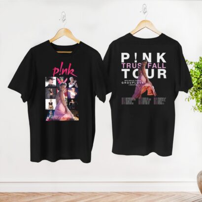 P!nk On Tour Shirt, 2023 P!nk Concert Merch, Pink P!nk Trustfall 2023 Shirt, Trustfall Album Tee, P!nk Pink Fan Gift Shirt, Pink P!nk Shirt