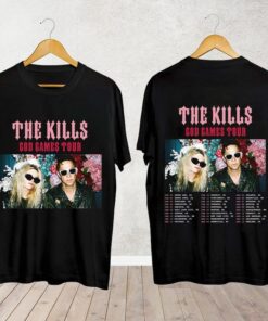 The Kills God Games Tour 2024 Shirt, The Kills Band Fan Shirt, The Kills 2024 Concert Shirt