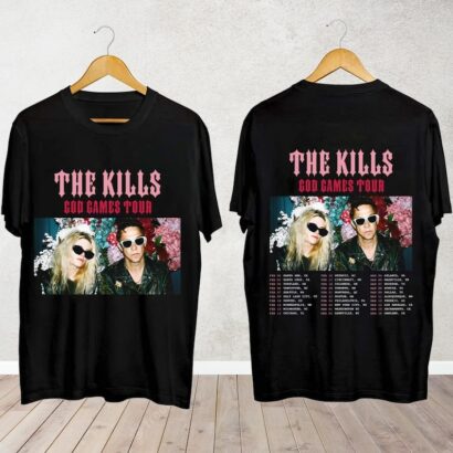 The Kills God Games Tour 2024 Shirt, The Kills Band Fan Shirt, The Kills 2024 Concert Shirt